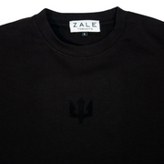 ZALE MIDNIGHT BLACK T-SHIRT