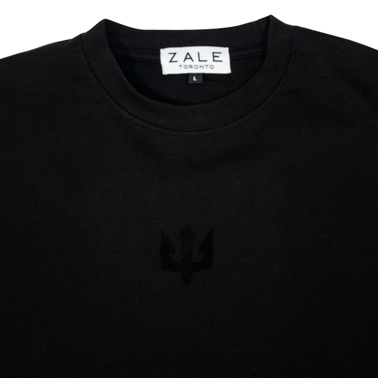 ZALE MIDNIGHT BLACK T-SHIRT