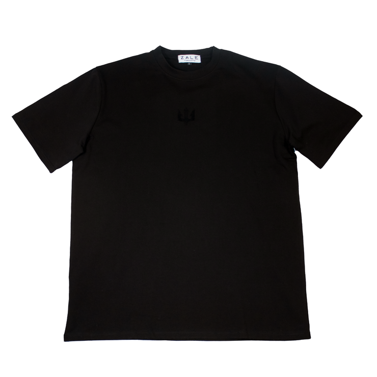 ZALE MIDNIGHT BLACK T-SHIRT